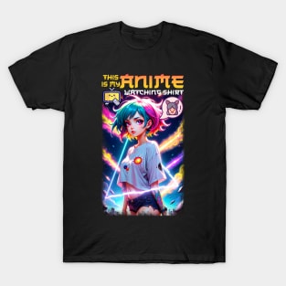 This is my Anime watching shirt T-Shirt